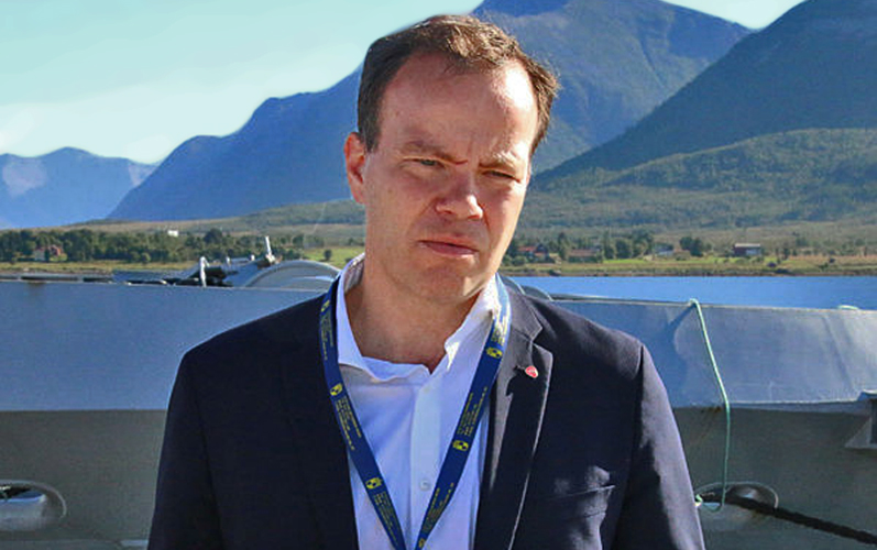 Leder av Nordnorsk råd, fylkesrådsleder Tomas Norvoll, ordførerkandidat Tove Mette Bjørkmo, Sortland