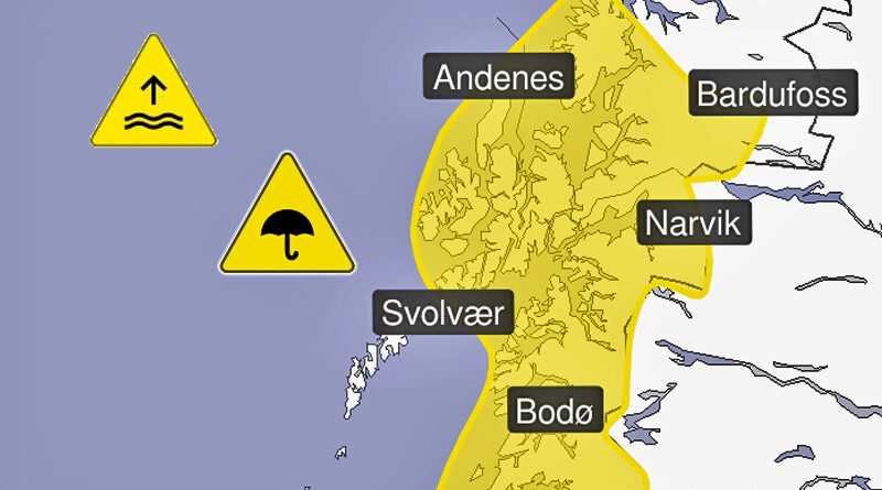 Mer regn og høy flo