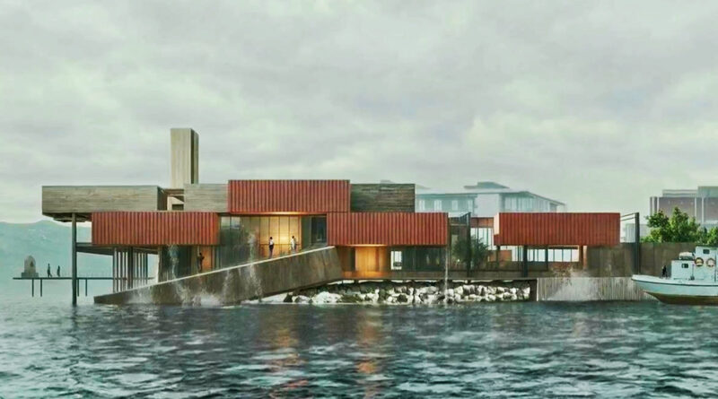 Ny skisse for museumsbygg