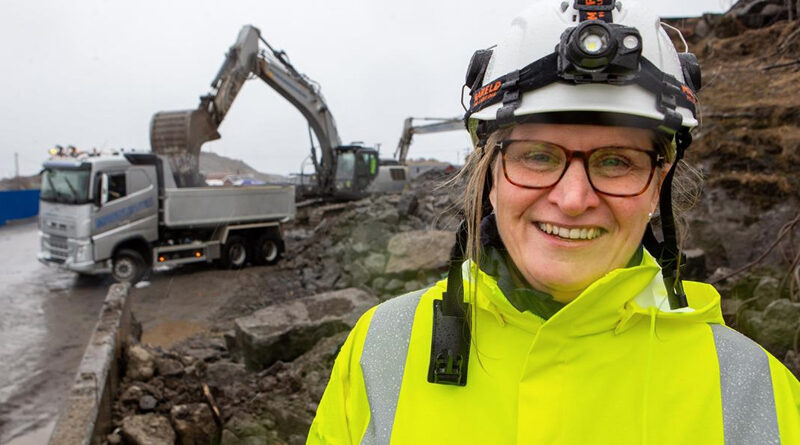 Mest ny asfalt i Sortland