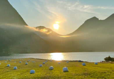 Fint sommervær i juli