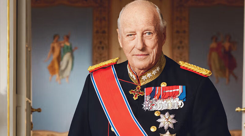 Kong Harald er gått bort