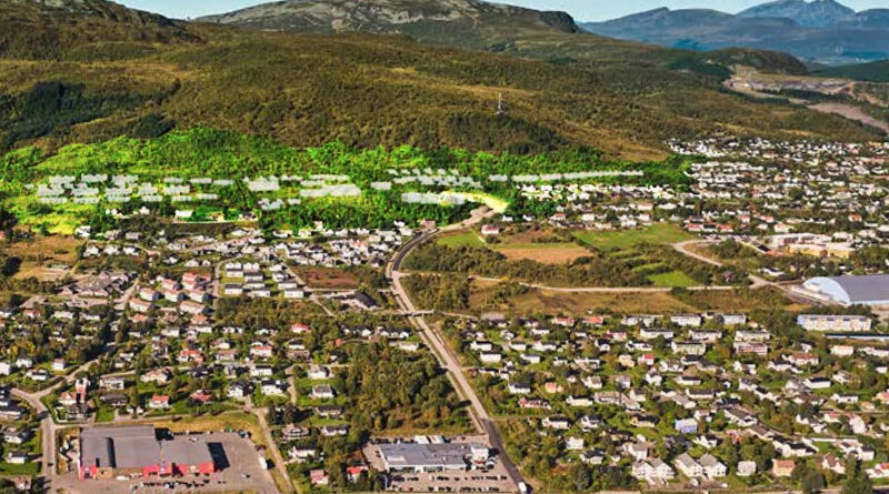 Får bygge nær lysløypa